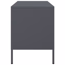 vidaXL TV Cabinets TV Stand TV Unit Entertainment Centre 2 pcs Pink Steel - anthracite, 2 pcs - Additional view 7