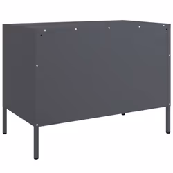 vidaXL TV Cabinets TV Stand TV Unit Entertainment Centre 2 pcs Pink Steel - anthracite, 2 pcs - Additional view 8