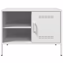 vidaXL TV Cabinet TV Stand TV Unit Entertainment Centre Media Unit Pink Steel - white, 1 pcs - Additional view 5