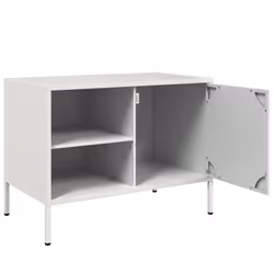 vidaXL TV Cabinet TV Stand TV Unit Entertainment Centre Media Unit Pink Steel - white, 1 pcs - Additional view 8