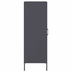 vidaXL Highboard Sideboard Cabinet Home Storage Cupboard Anthracite Steel - anthracite - Additional view 6