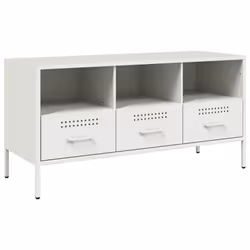 VidaXL 843041, White, Steel, Steel, 30 kg, 1005 mm, 390 mm