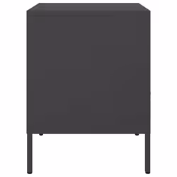 VidaXL 843054 nightstand/bedside table Black - Additional view 7