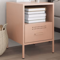VidaXL 843056 nightstand/bedside table Pink