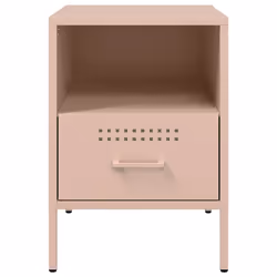 VidaXL 843056 nightstand/bedside table Pink - Additional view 6