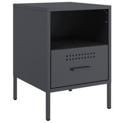 VidaXL 843058 nightstand/bedside table Anthracite