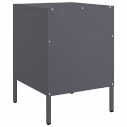 VidaXL 843058 nightstand/bedside table Anthracite - Additional view 8