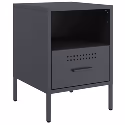 VidaXL 843059 nightstand/bedside table Anthracite - Additional view 5