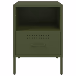 VidaXL 843063 nightstand/bedside table Olive - Additional view 6