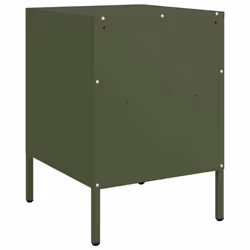 VidaXL 843063 nightstand/bedside table Olive - Additional view 8