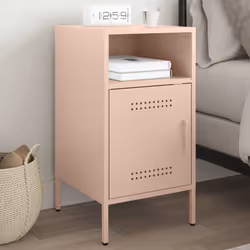 VidaXL 843068 nightstand/bedside table Pink