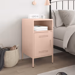 VidaXL 843068 nightstand/bedside table Pink