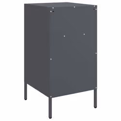 VidaXL 843070 nightstand/bedside table Anthracite - Additional view 8