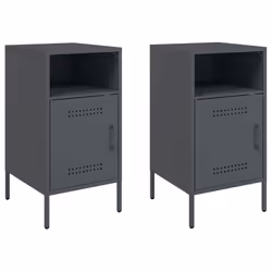 VidaXL 843071, Anthracite, Steel, 360 mm, 390 mm, 680 mm, 2 pc(s)