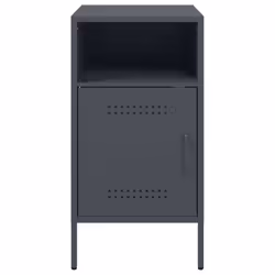 VidaXL 843071 nightstand/bedside table Anthracite - Additional view 6