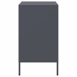 VidaXL 843071 nightstand/bedside table Anthracite - Additional view 7