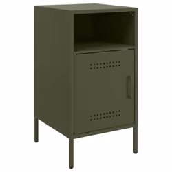 VidaXL 843075 nightstand/bedside table Olive - Additional view 5