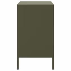 VidaXL 843075 nightstand/bedside table Olive - Additional view 7