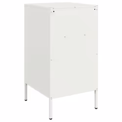 vidaXL Bedside Cabinet Bedroom Nightstand Bed Side Table Olive Green Steel - white, 1 pcs - Additional view 7