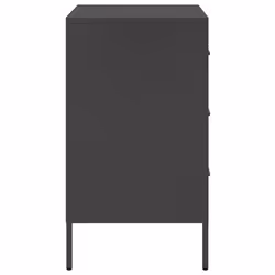 VidaXL 843078 nightstand/bedside table Black - Additional view 7