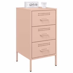 VidaXL 843080 nightstand/bedside table Pink - Additional view 4