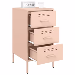 VidaXL 843080 nightstand/bedside table Pink - Additional view 5