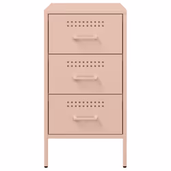 VidaXL 843081 nightstand/bedside table Pink - Additional view 6