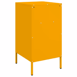 VidaXL 843084 nightstand/bedside table Yellow - Additional view 8