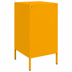 VidaXL 843085 nightstand/bedside table Yellow - Additional view 8