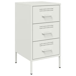 VidaXL 843088 nightstand/bedside table White