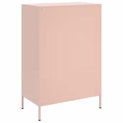 vidaXL Highboard Sideboard Side Cabinet Cupboard Anthracite Cold-rolled Steel - pink - Additional view 7