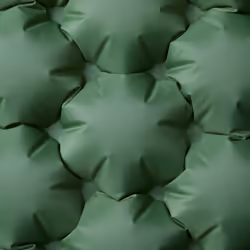 vidaXL Self Inflating Camping Mattress with Pillows Air Mattress Sleeping Mat - green