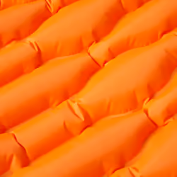 vidaXL Self Inflating Camping Mattress and Integrated Pillow Sleeping Mat - orange