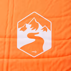 vidaXL Self Inflating Camping Mattress & Pillow 1-Person Sleeping Mat Grey - orange, 190 x 64 x 3 cm