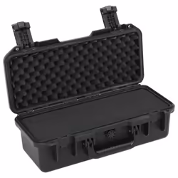 vidaXL Portable Flight Case Black PP Tool Box Protective Hard Case Carry Case - 46.5 x 21.5 x 17.5 cm