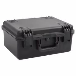 vidaXL Portable Flight Case Black PP Tool Box Protective Hard Case Carry Case - 49 x 38 x 23 cm