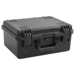 vidaXL Portable Flight Case Black PP Tool Box Protective Hard Case Carry Case - 49 x 38 x 23 cm