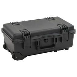 vidaXL Portable Flight Case Portable Protective Case Hard Camera Case Black PP