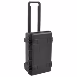 vidaXL Portable Flight Case Portable Protective Case Hard Camera Case Black PP