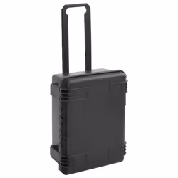 vidaXL Portable Flight Case Portable Protective Case Hard Camera Case Black PP