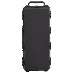 vidaXL Portable Flight Case Portable Protective Case Hard Camera Case Black PP