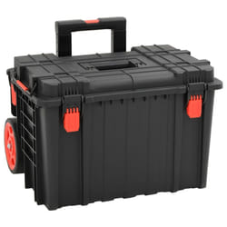 vidaXL Portable Flight Case Portable Protective Case Hard Camera Case Black PP