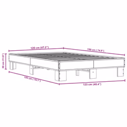 VidaXL 845888 bed frame - Additional view 8