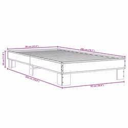 VidaXL 845901 bed frame - Additional view 8