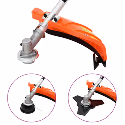 vidaXL Brush Cutter 4-in-1 Function Orange 52 cc 1.45 kW grass trimmer - Additional view 6