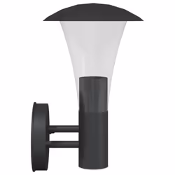 vidaXL Outdoor Wall Lights with Sensors Wall Lamp 2 pcs Silver Stainless Steel - black, 1 pcs/without sensor - Additional view 4