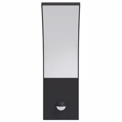 vidaXL Outdoor LED Wall Light with Sensor Wall Lamp White Die-cast Aluminium - black, 2 pcs/with sensor - Additional view 4