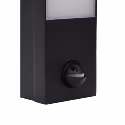 vidaXL Outdoor LED Wall Light with Sensor Wall Lamp White Die-cast Aluminium - black, 2 pcs/with sensor - Additional view 7