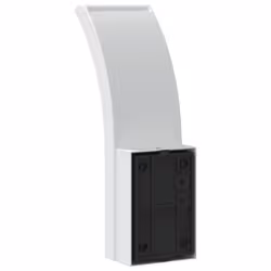 vidaXL Outdoor LED Wall Light with Sensor Wall Lamp White Die-cast Aluminium - white, 1 pcs/without sensor - Additional view 6