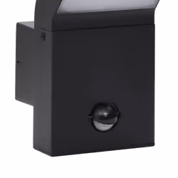 vidaXL Outdoor LED Wall Lights Wall Lamps Wall Lantern Die-cast Aluminium - black, 2 pcs/with sensor - Additional view 7